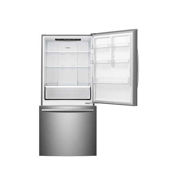 Mora 17.2 cu. ft. Counter Depth Bottom Freezer Refrigerator with LED  Interior Lighting